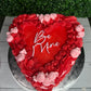 Two Layer Heart Cakes