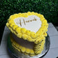 Two Layer Heart Cakes