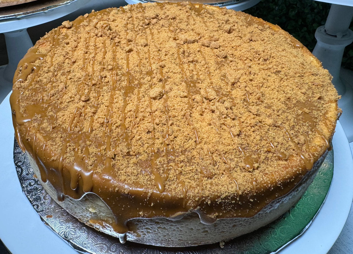 Biscoff Cookie Butter Cheesecake