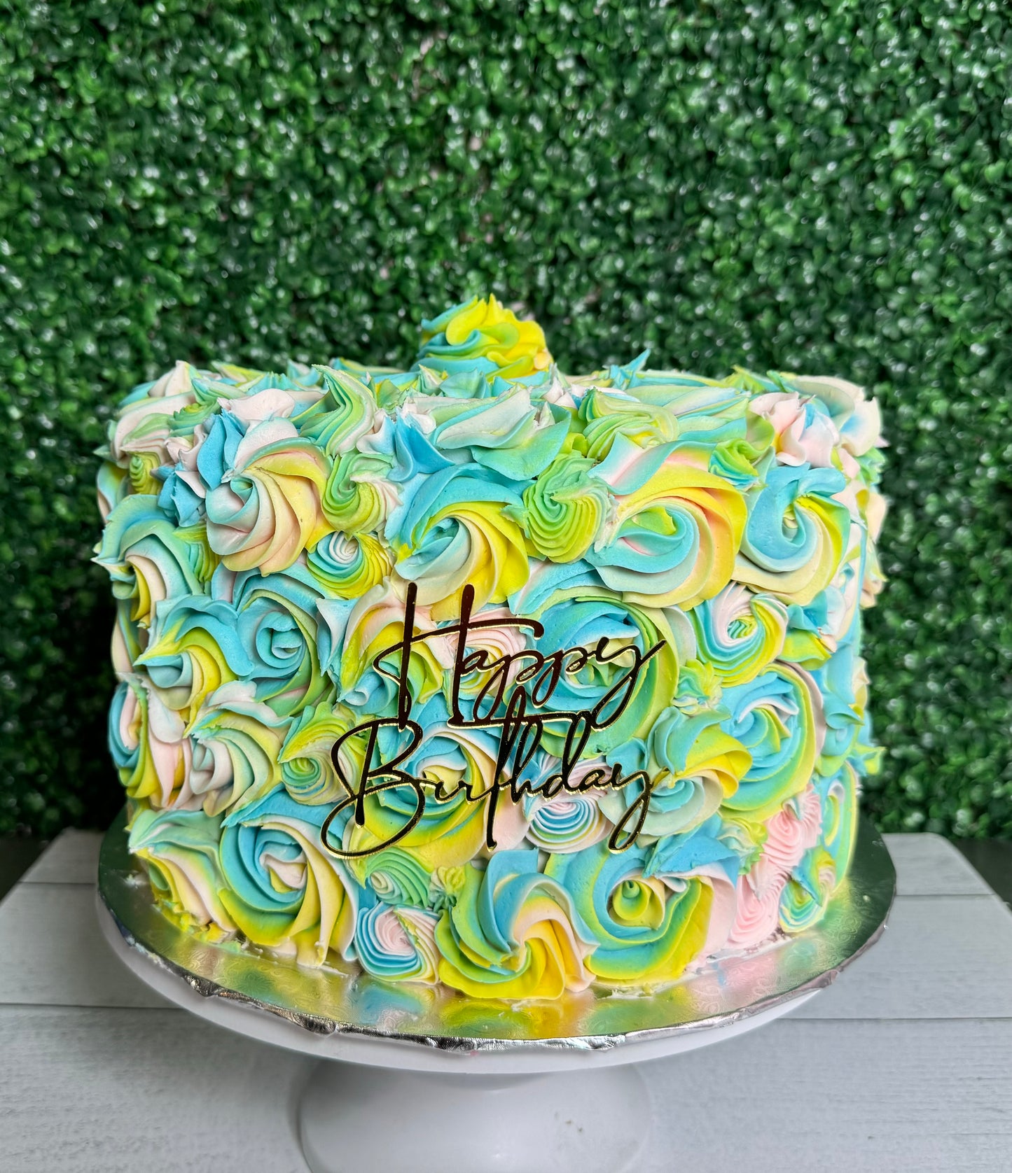 Buttercream Rosette-Color Me Pretty